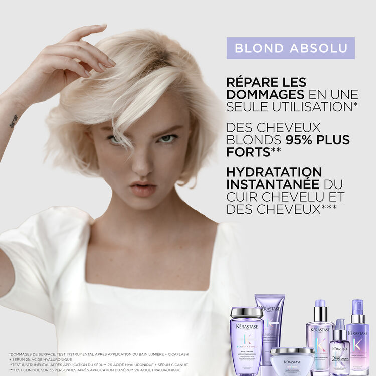 Trio Blond décoloré